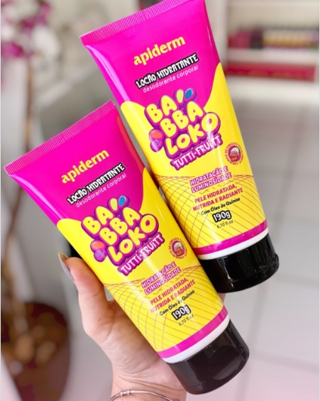 Loção Hidratante Baba Loka Tutti Frutti – Hidratação Intensa com Fragrância Doce e Refrescante