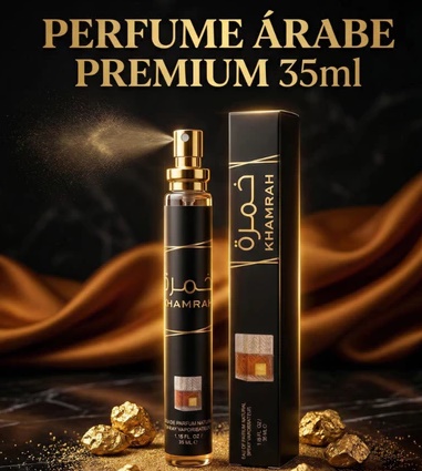 Khamrah 30ml – Perfume Árabe Intenso, Doce e Sofisticado