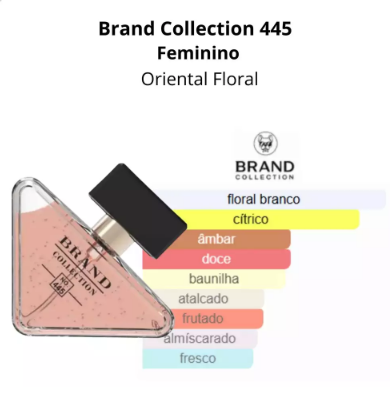 Perfume Brand Collection 445 25ml – Fragrância Masculina Intensa, Elegante e Moderna