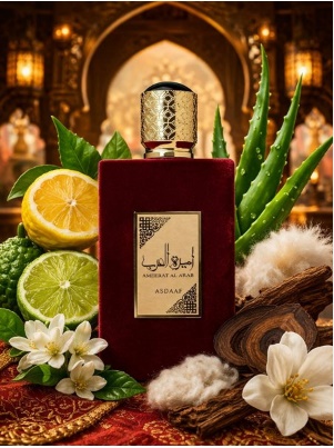 Ameerat Al Arab Asdaaf 100ml – Perfume Árabe Feminino Elegante, Doce e Sofisticado