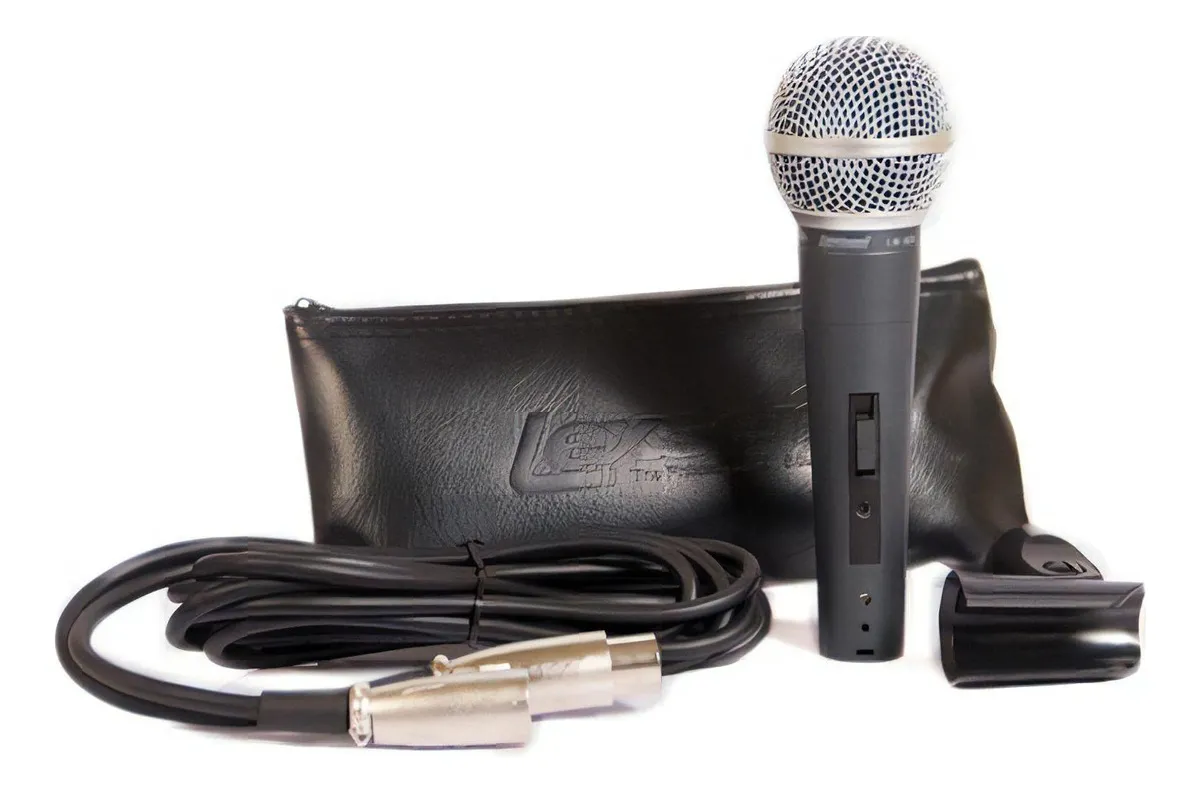 Microfone Dinâmico Lexsen