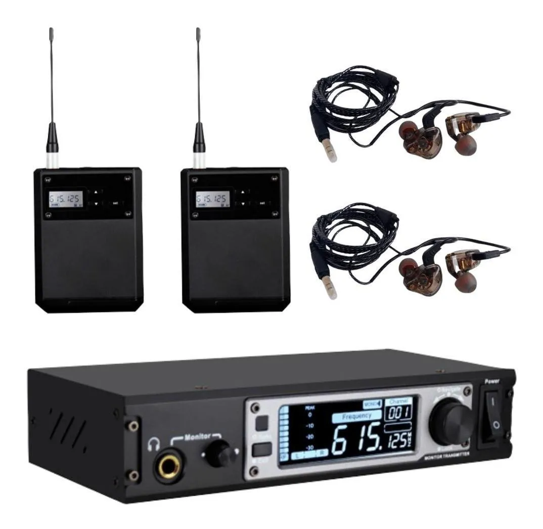 Sistema de Monitor In-Ear Sem Fio