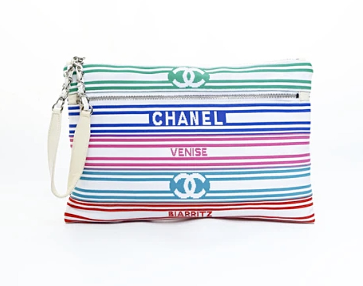 CHANEL NO. 27 - MULTICOLOR COCO MARK CLUTCH 