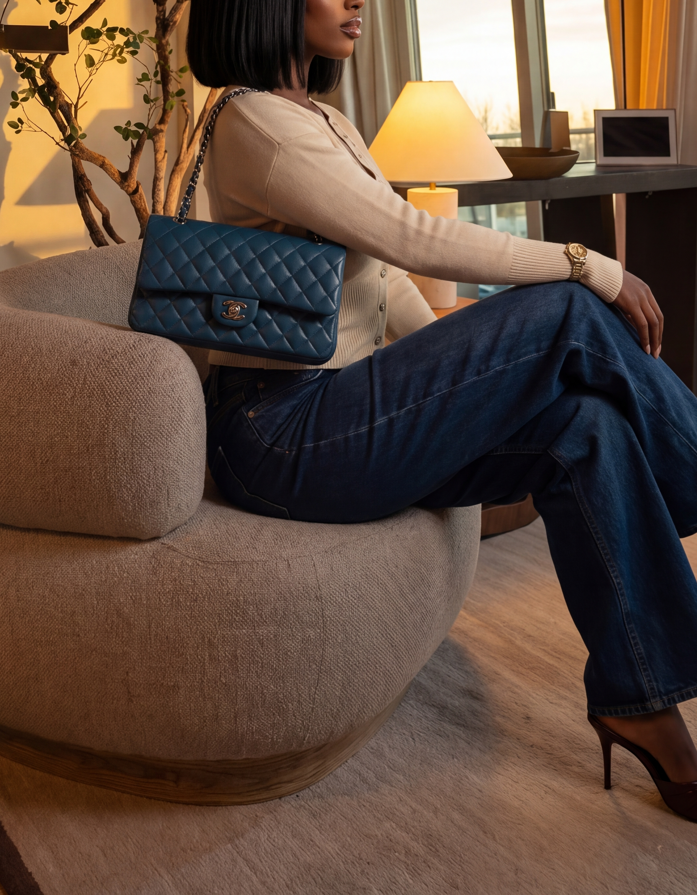 CHANEL NO.26 - CAVIAR SKIN DOUBLE FLAP