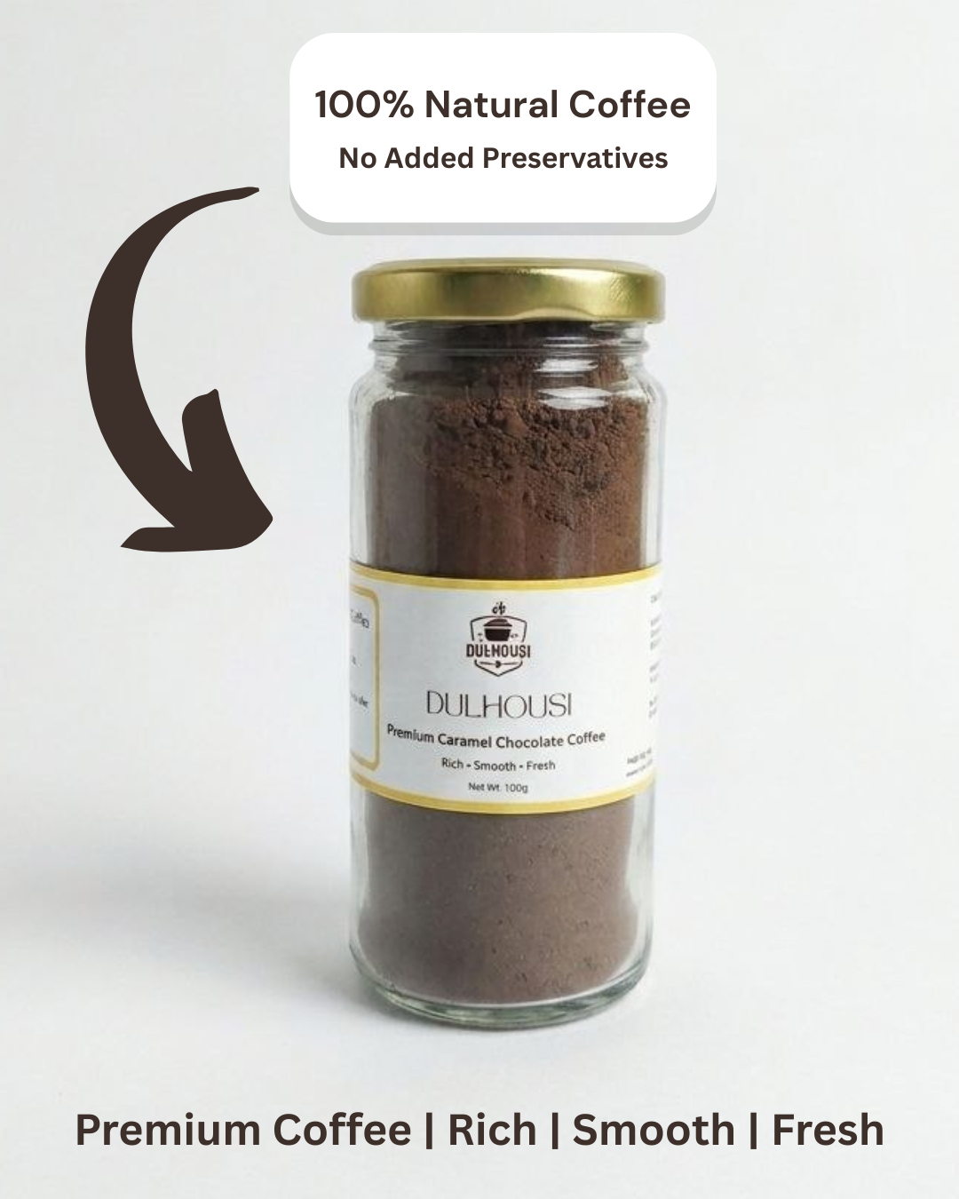 Dulhouse Premium Chocolate Caramel  Coffee