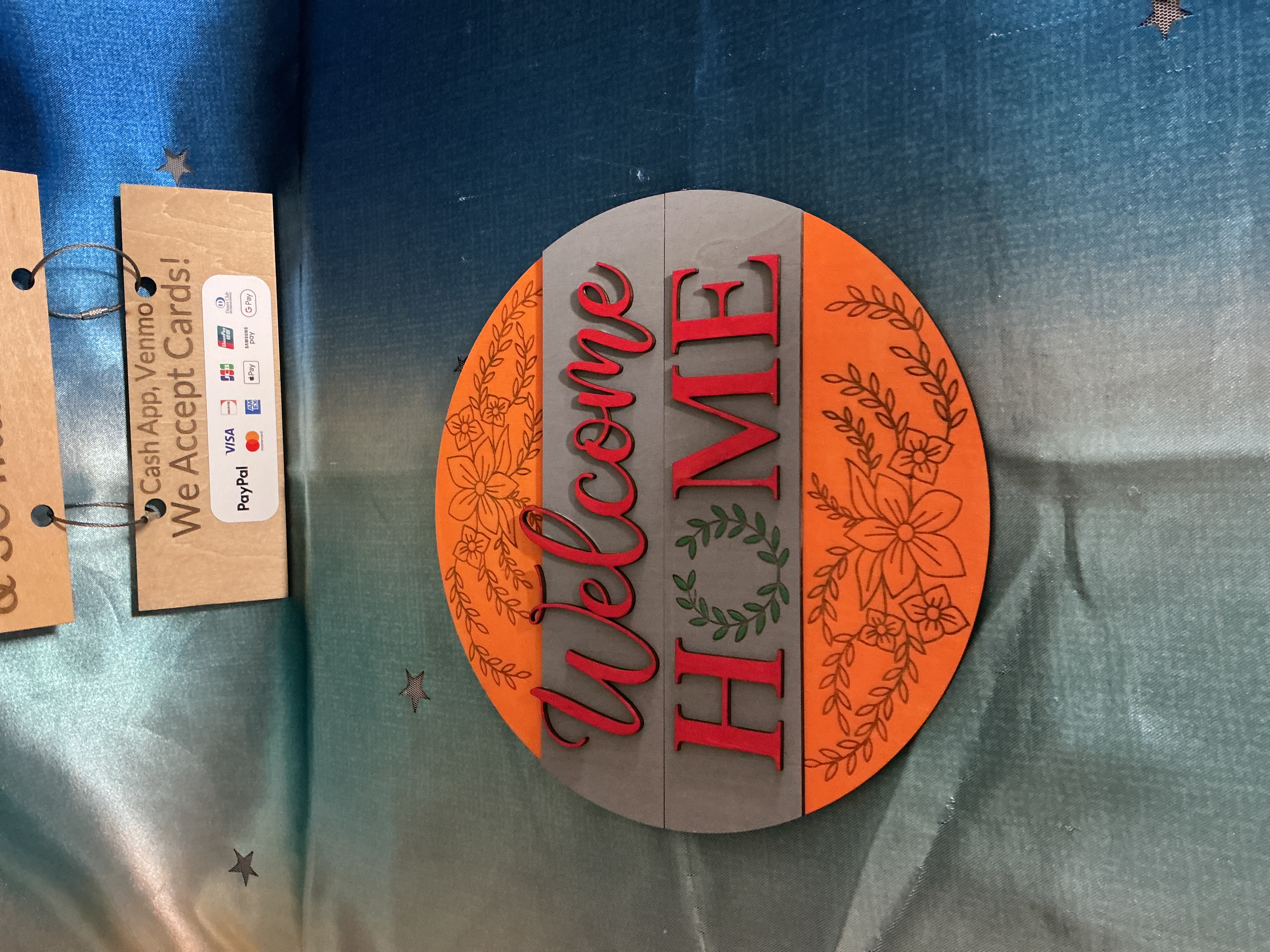 Welcome Home Wooden Sign