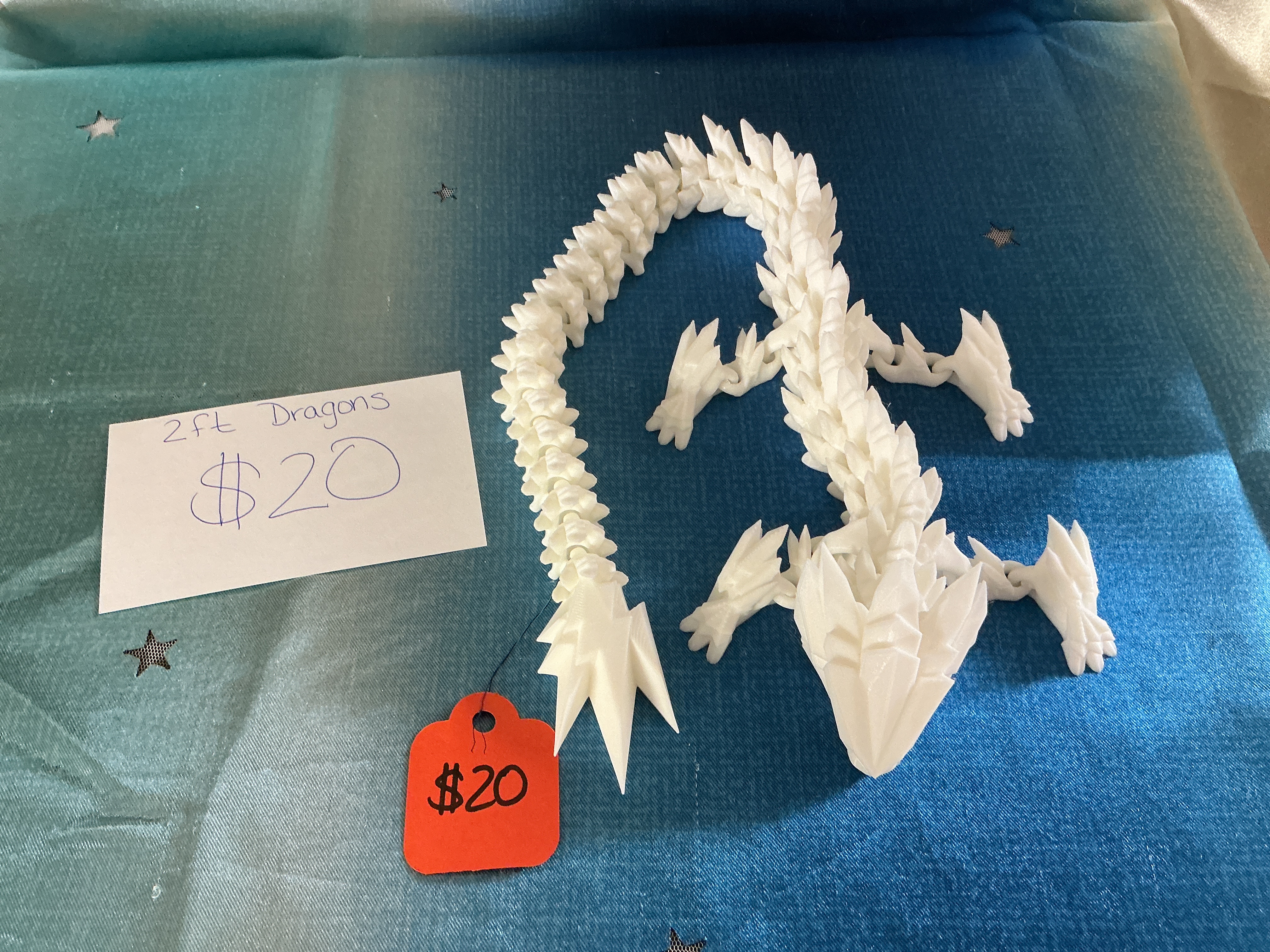 3D Printed Articulated Dragon