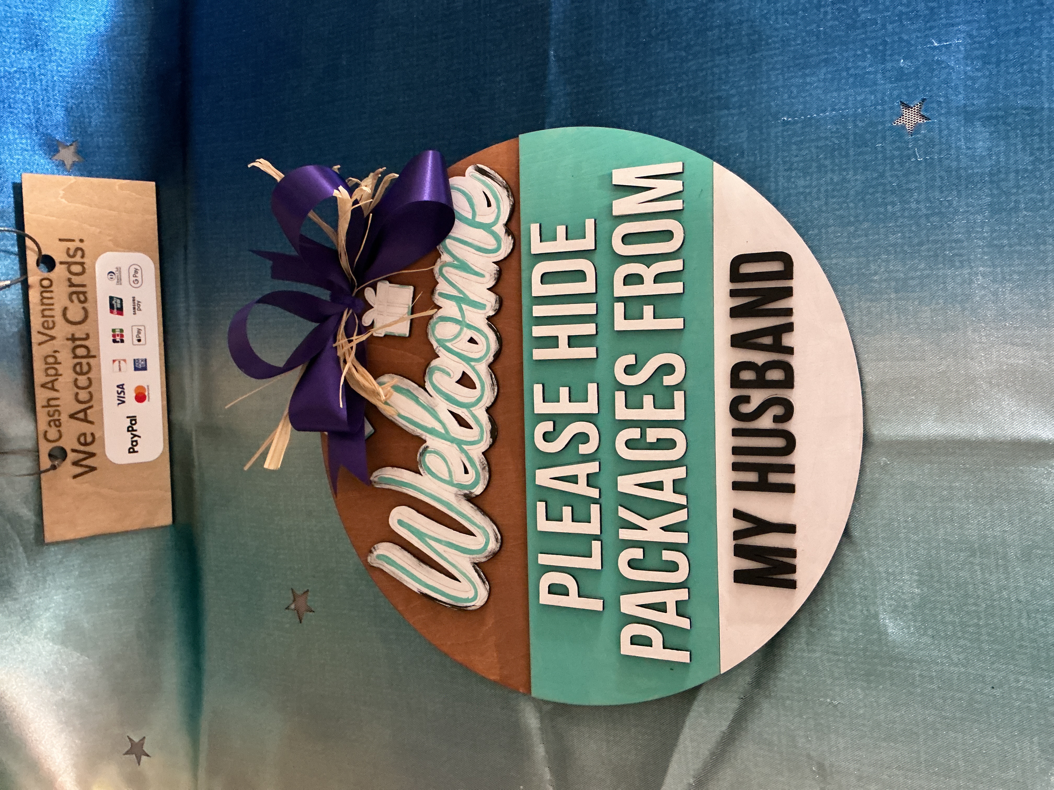 Funny Welcome Door Sign