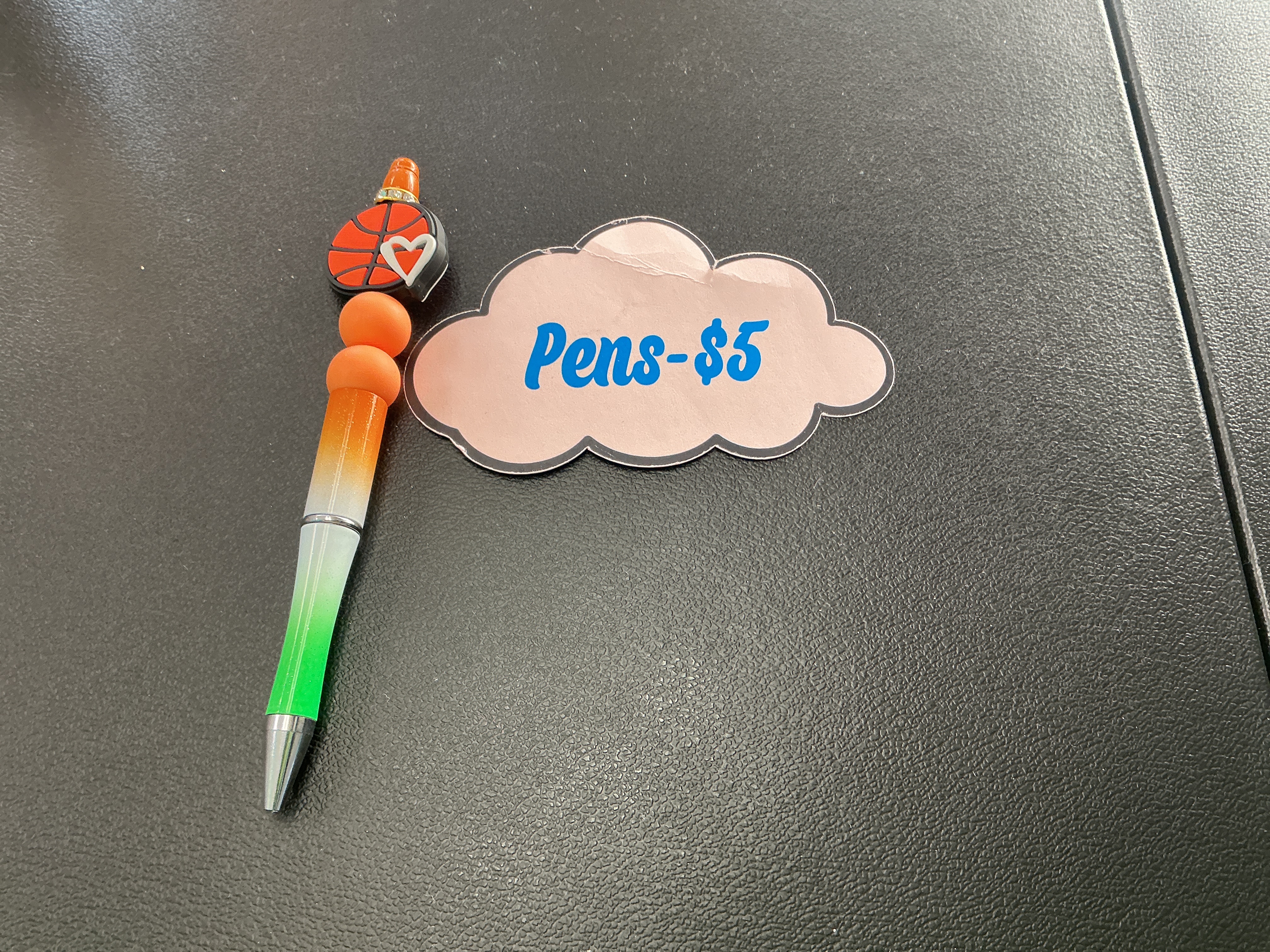 Basketball Bead Pen