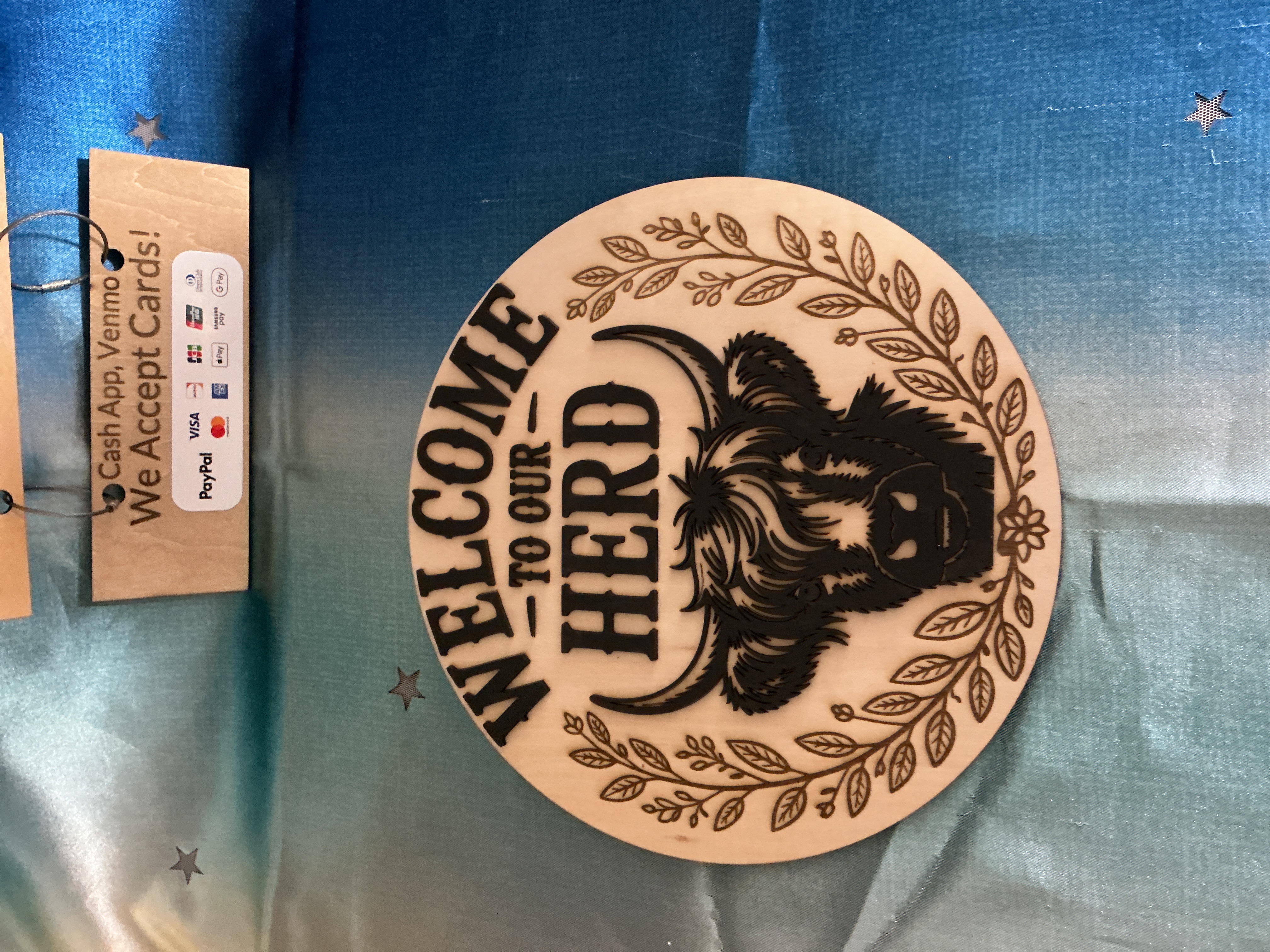 Welcome to Our Herd Sign