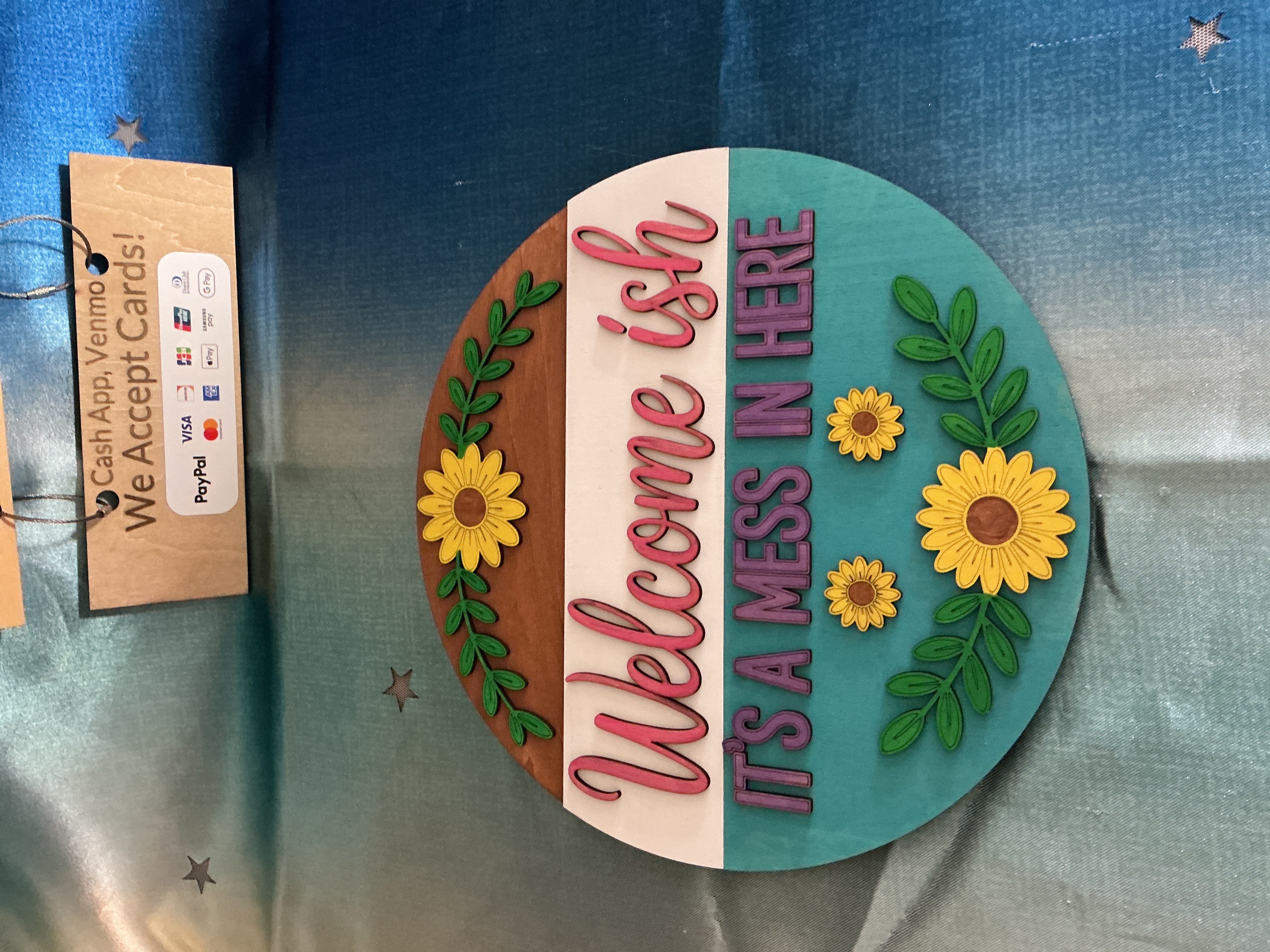 Welcome-ish Decorative Sign