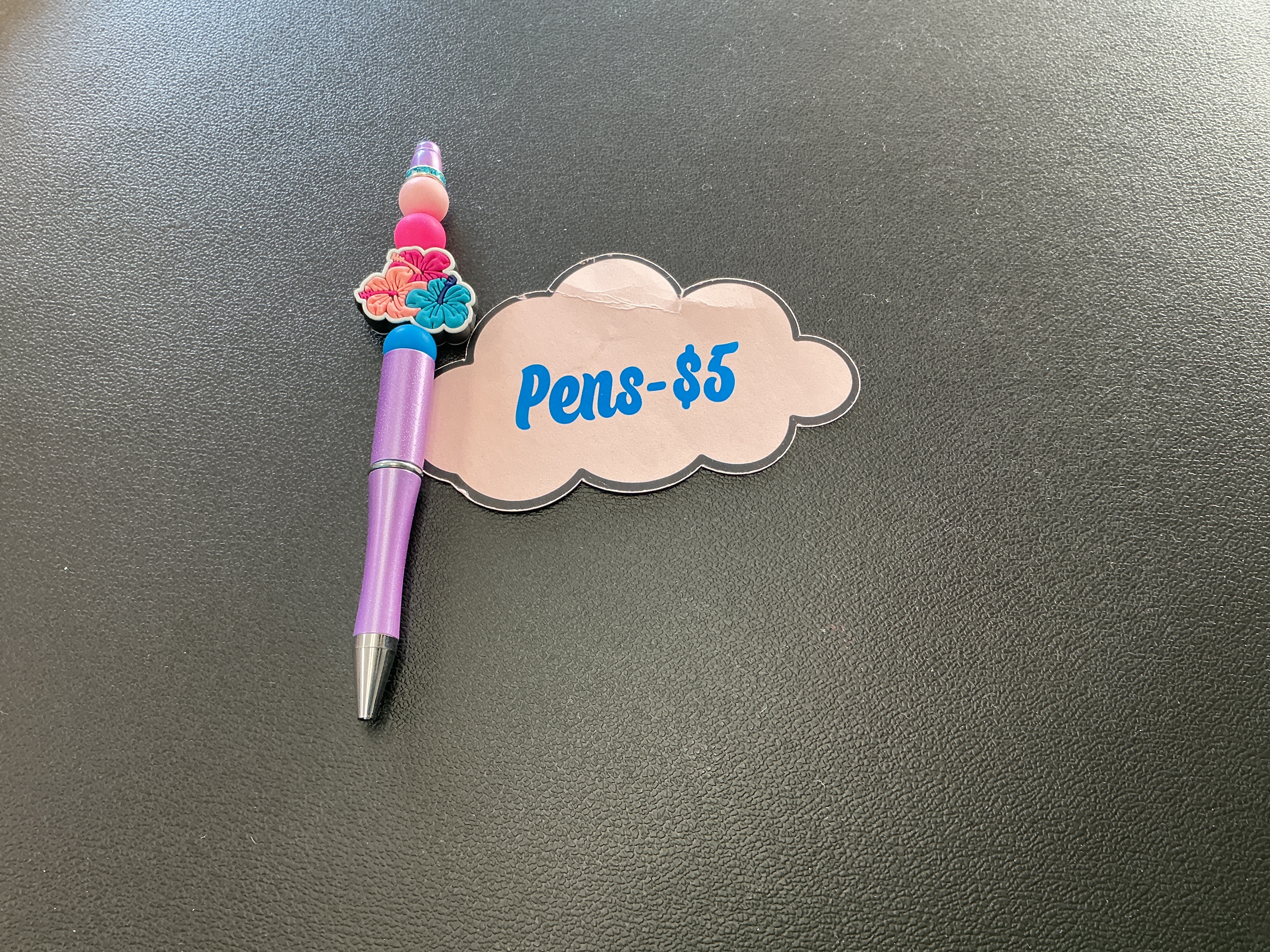 Beaded Flower Pen