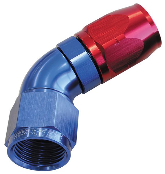 550 Series Cutter One-Piece Full Flow Swivel 60° Hose End