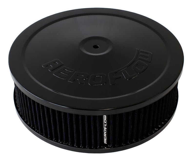 Aeroflow Black Air Filter Assembly 9" x 2-3/4"