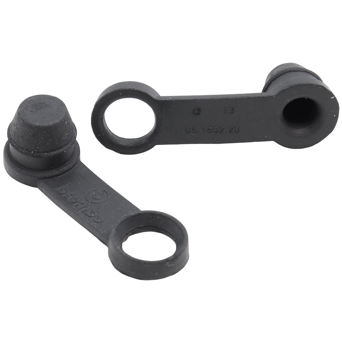 Aeroflow Brake Bleed Nipple Rubber Caps (Pair)
