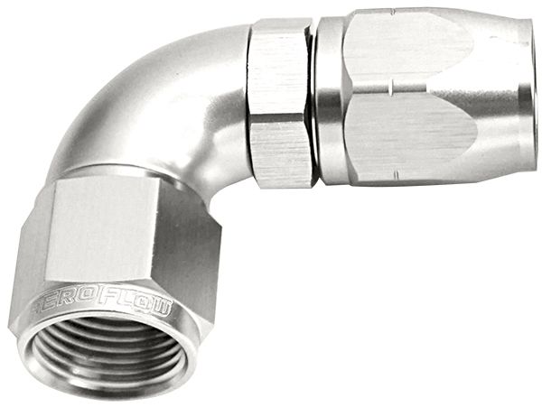 550 Series Cutter One-Piece Full Flow Swivel 90° Hose End