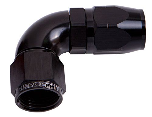 550 Series Cutter One-Piece Full Flow Swivel 90° Hose End