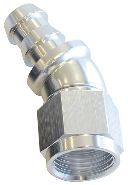 510 Series Full Flow Tight Radius Push Lock 30° Hose End