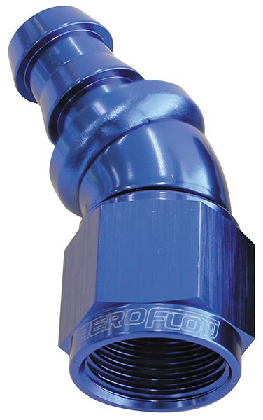 510 Series Full Flow Tight Radius Push Lock 30° Hose End