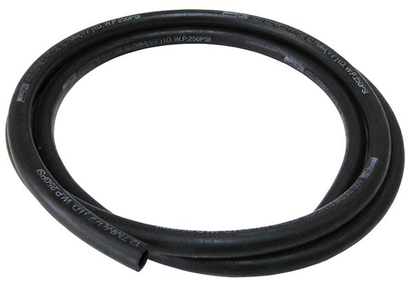 500 Series Black Push Lock Hose - Black 