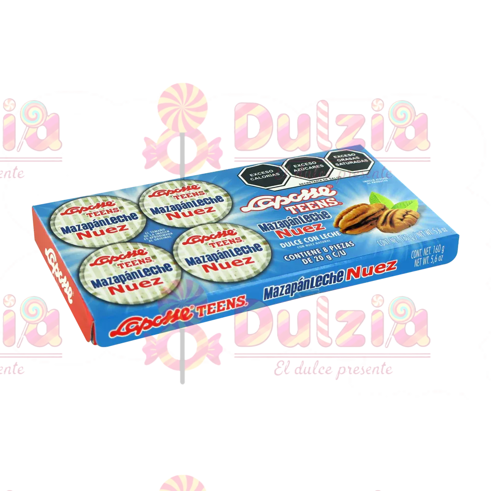 Mazapán de Leche / Nuez c/8pz