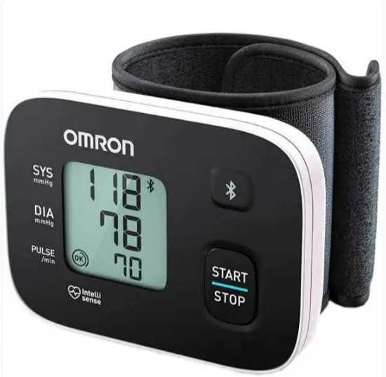 Toma Presion de Muñeca Omron Hem 6161T (30 Memorias) - Con Bluetooth