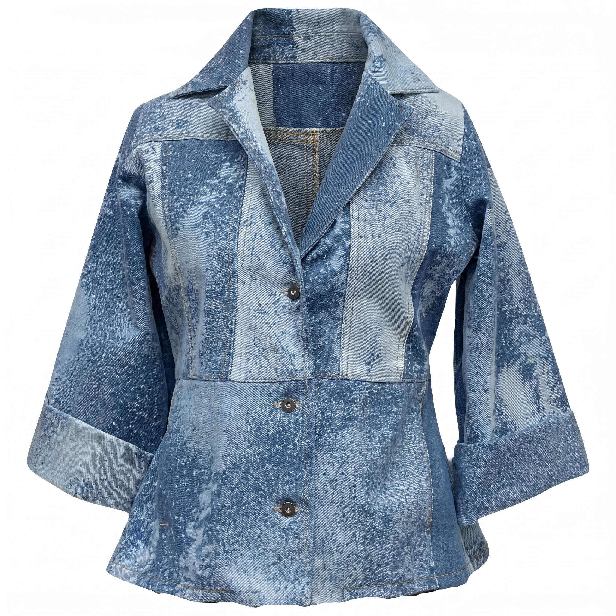 Tacoma Jacket in distressed denim