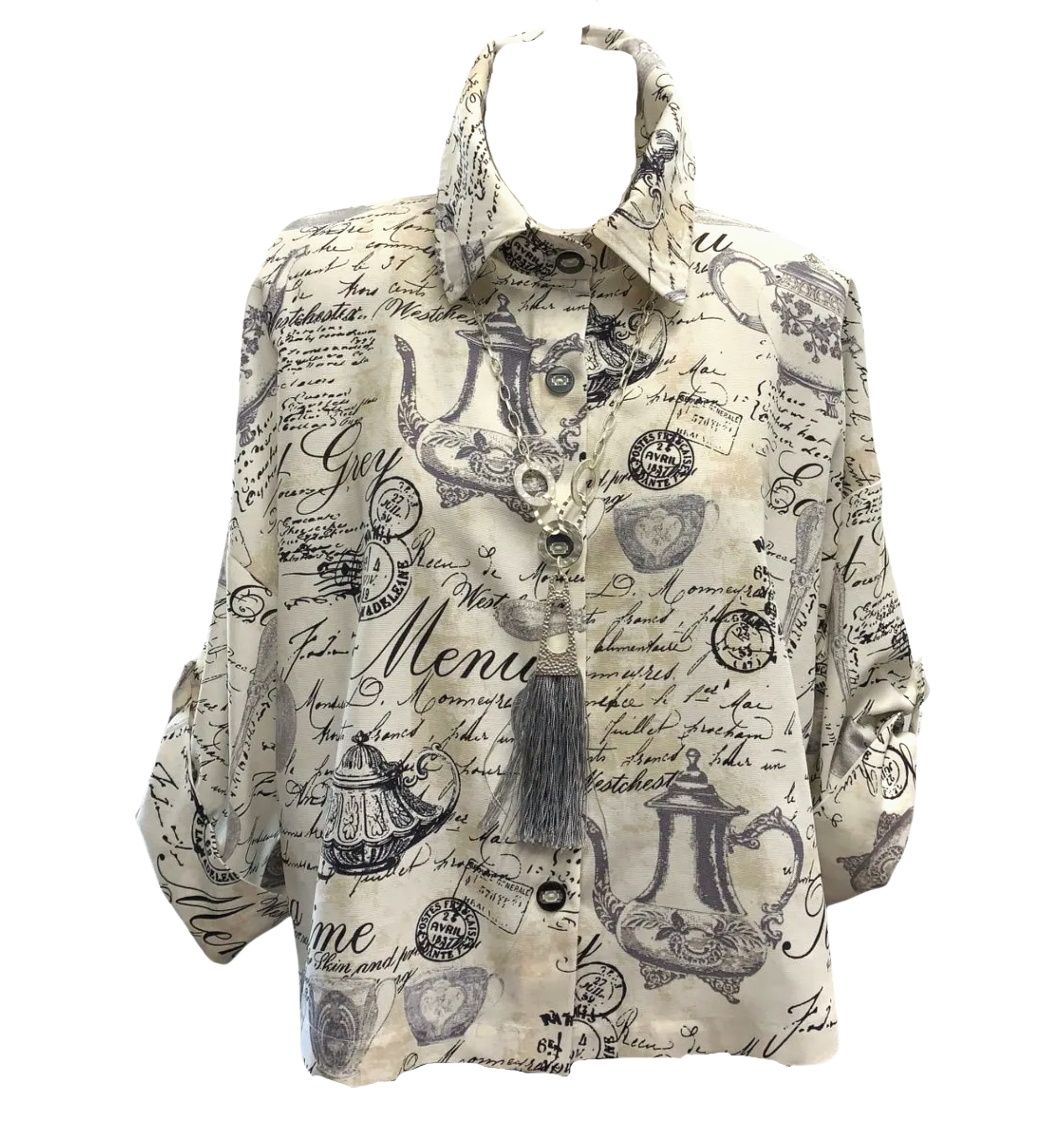 Agatha Tea time blouse