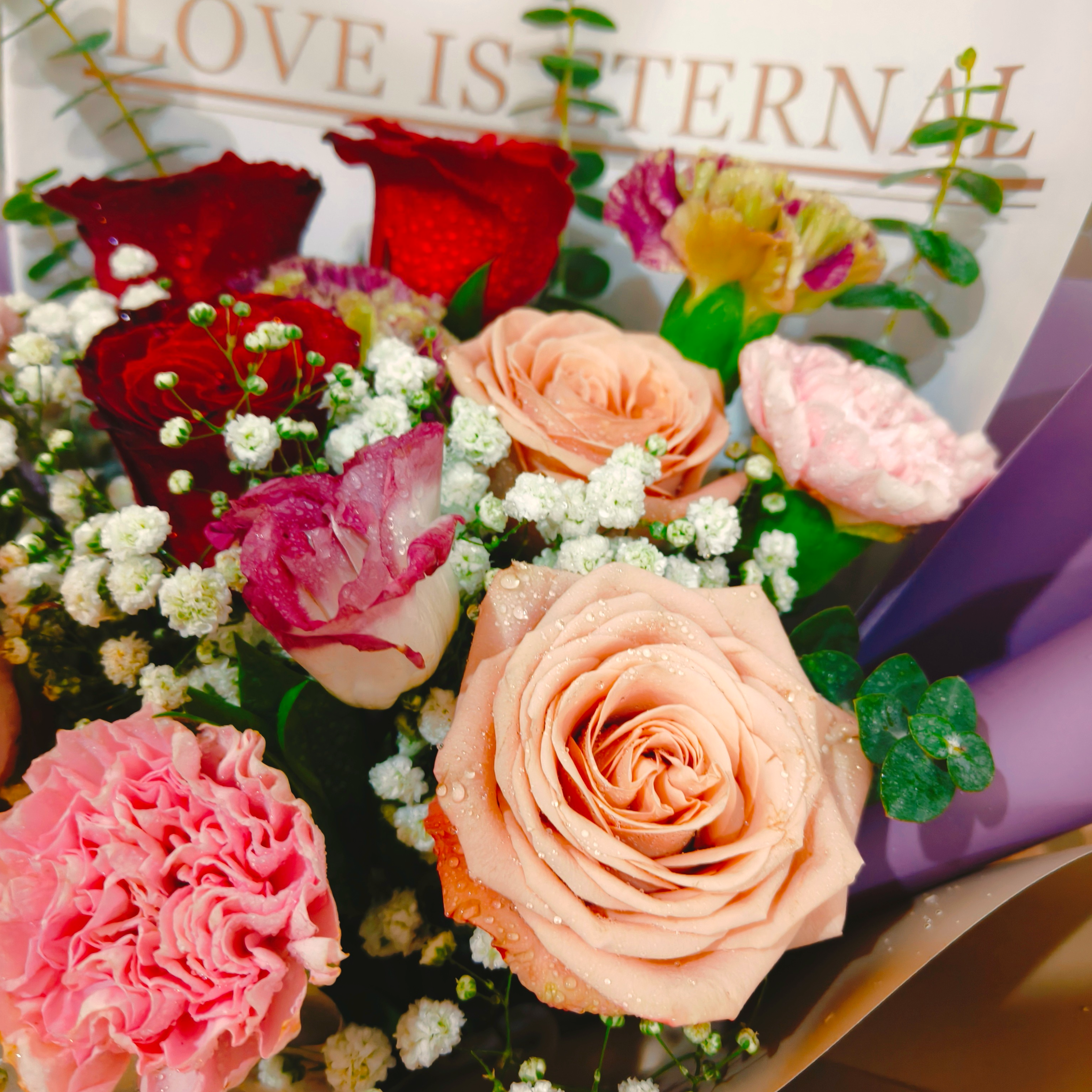 Fresh Mix Flower Bouquet RM188 | Birthday Flower Delivery Penang 生日花束 情侣闺蜜送礼