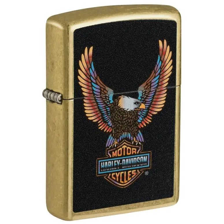 Harley-Davidson Street Brass Zippo Lighter
