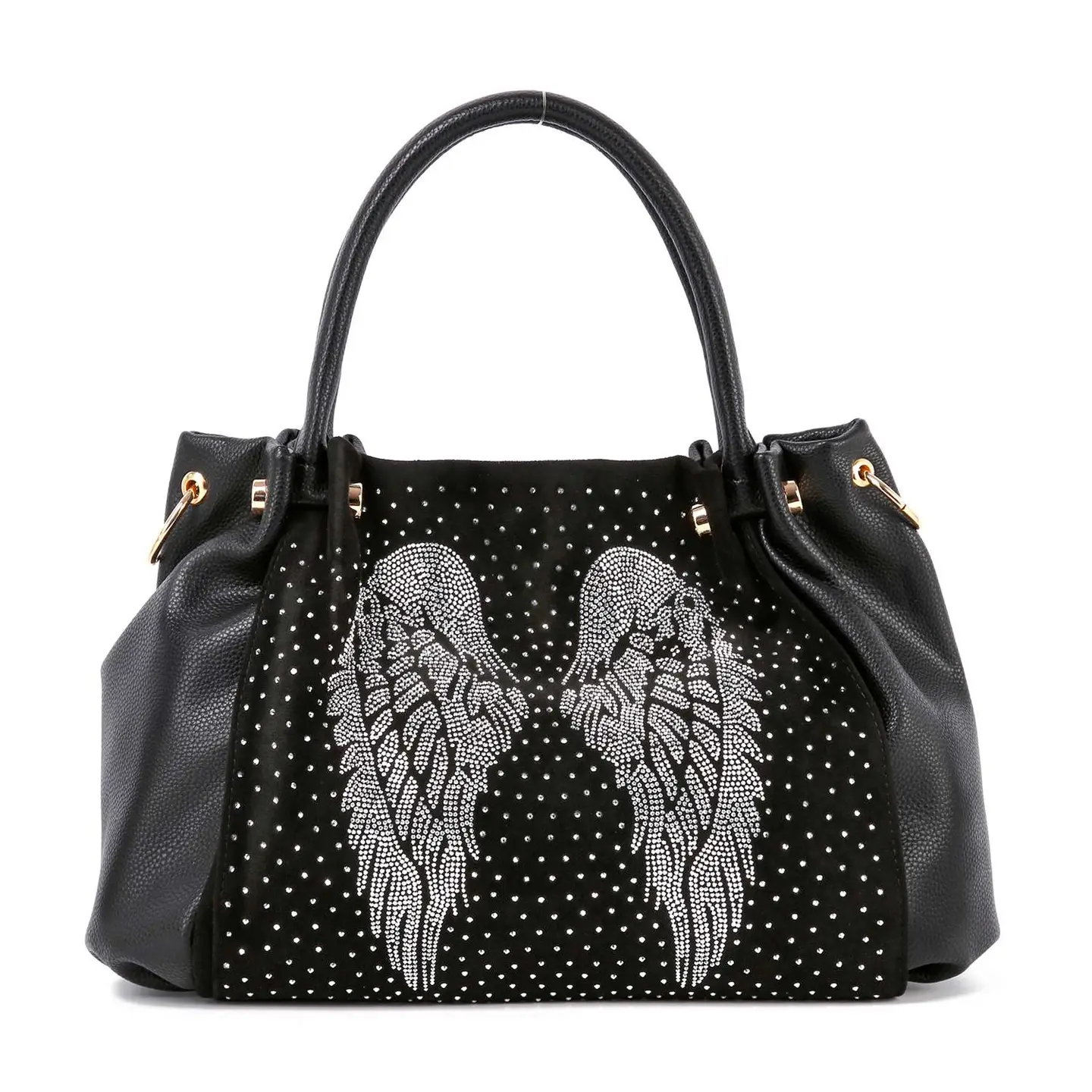 Sparkling Wing Design Fashion Handbag