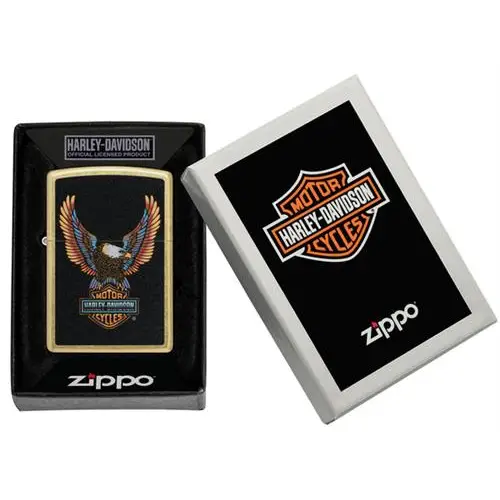 Harley-Davidson Street Brass Zippo Lighter