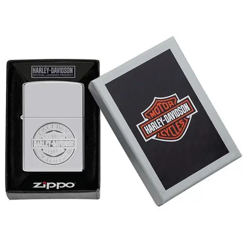 Harley-Davidson Freedom High Polish Chrome Zippo Lighter