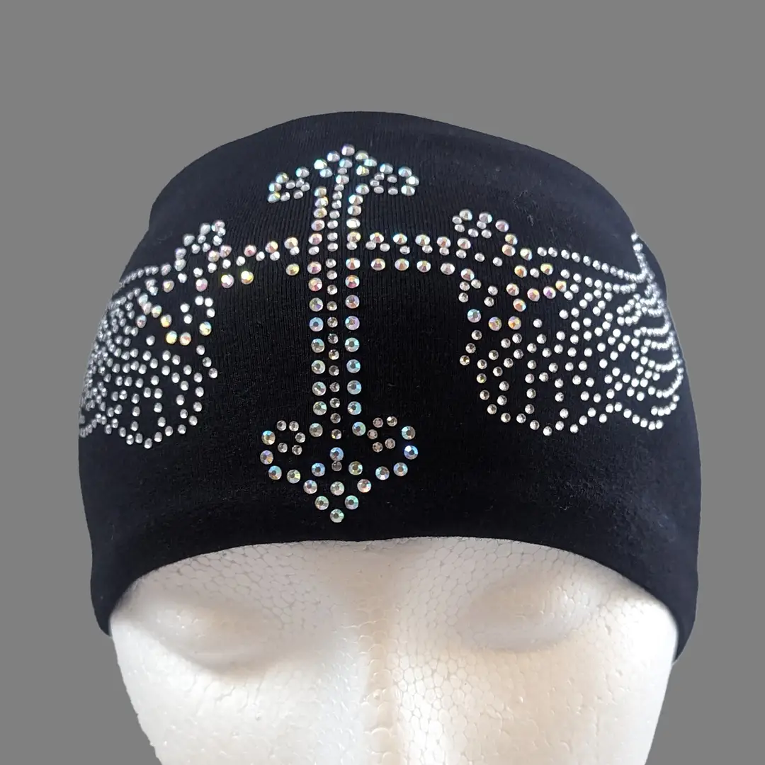 Cross & Wings Head Wrap