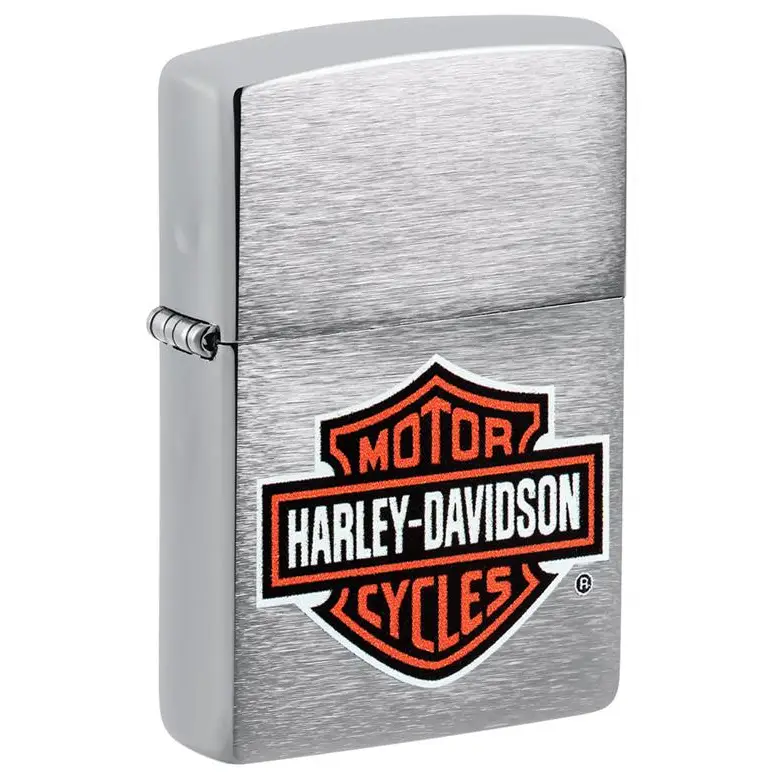 Harley-Davidson Bar & Shield Street Chrome Zippo Lighter