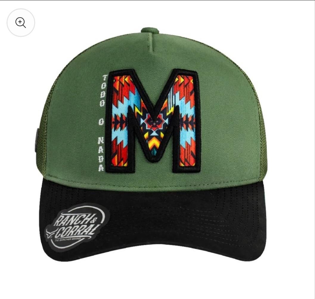 Gorra M Verde Bordada