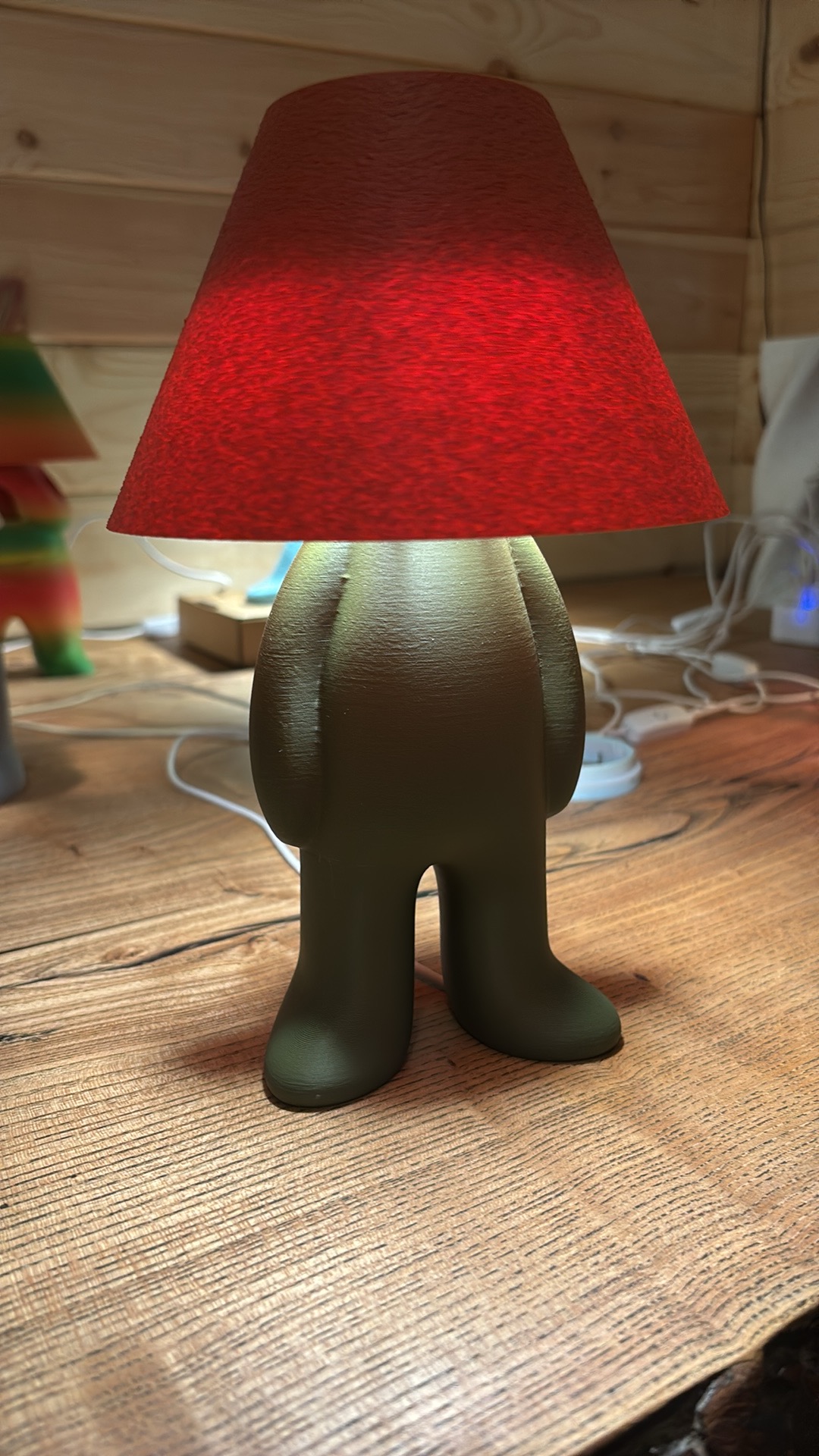 Custom 3D Printed lamp