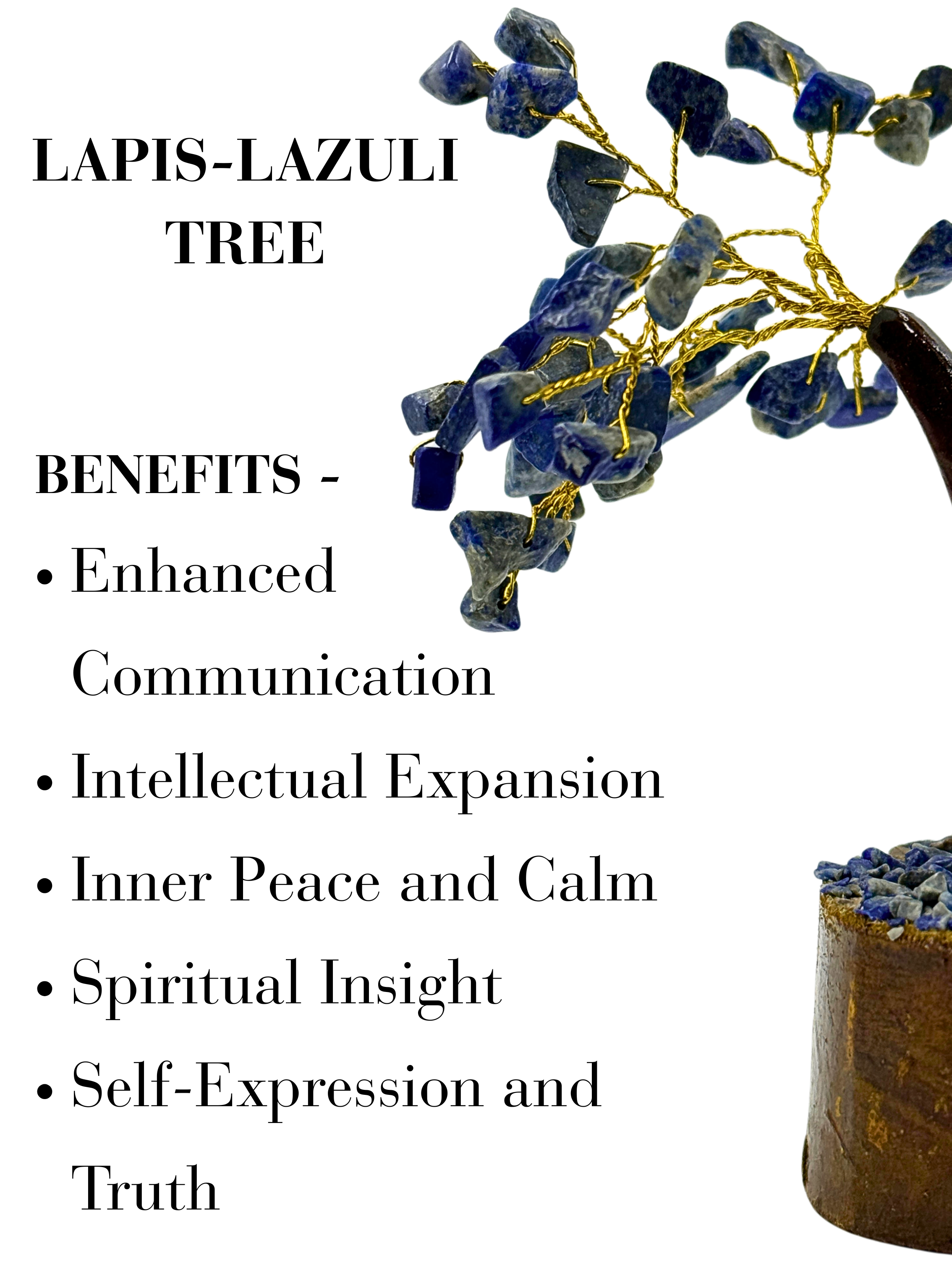 Lapis-Lazuli Gemstone Tree