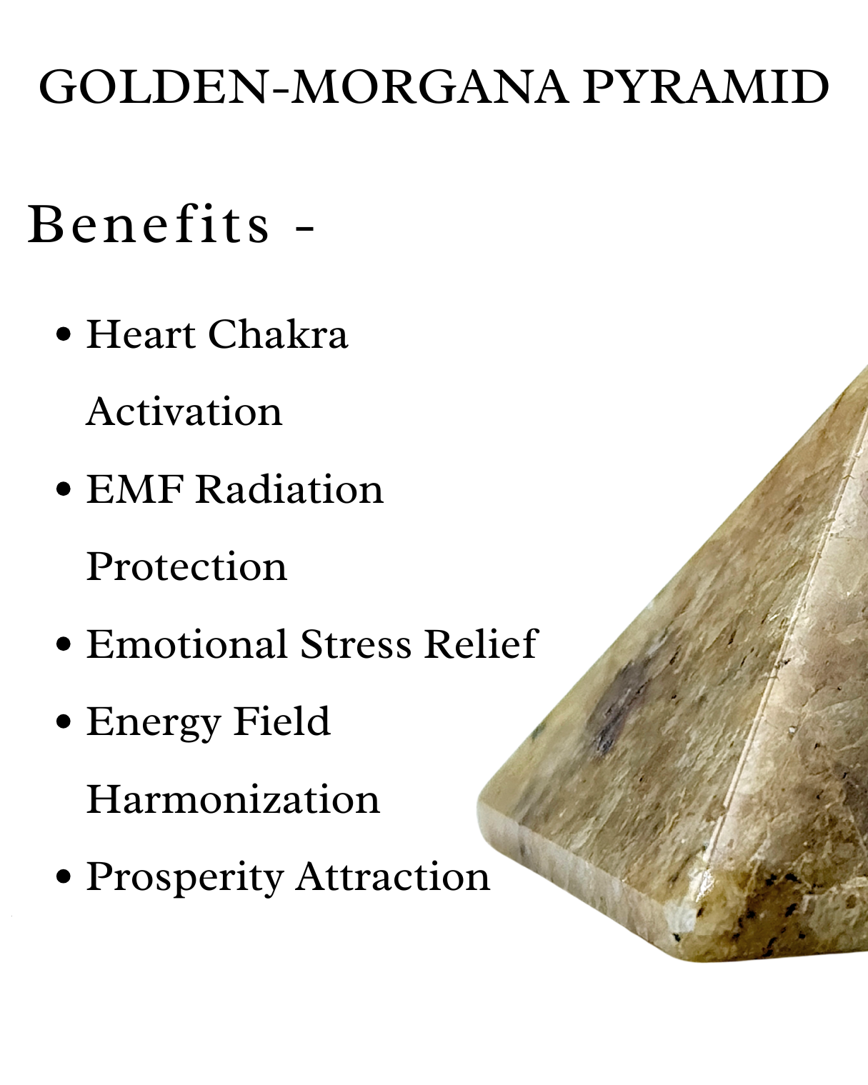 Golden-Morgana Pyramid