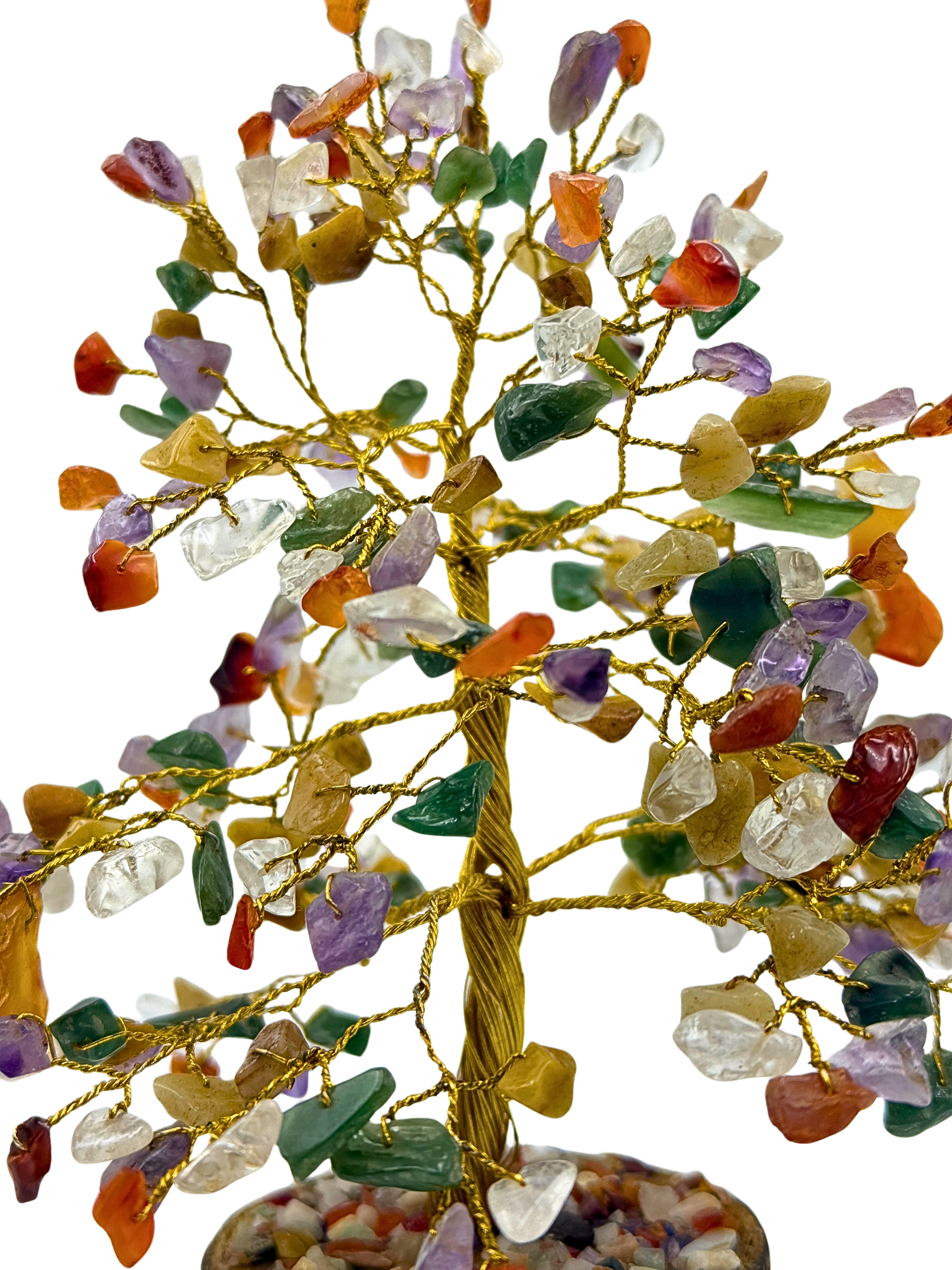 Multi-Colour Gemstone Tree