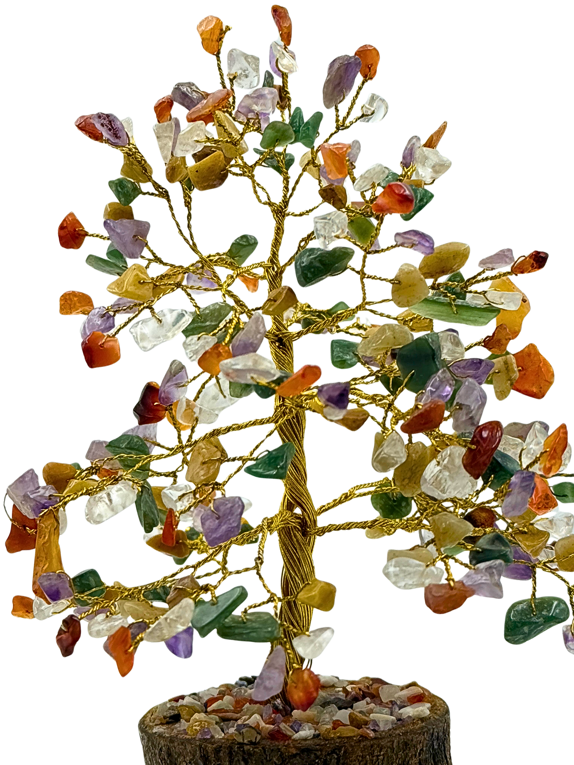 Multi-Colour Gemstone Tree
