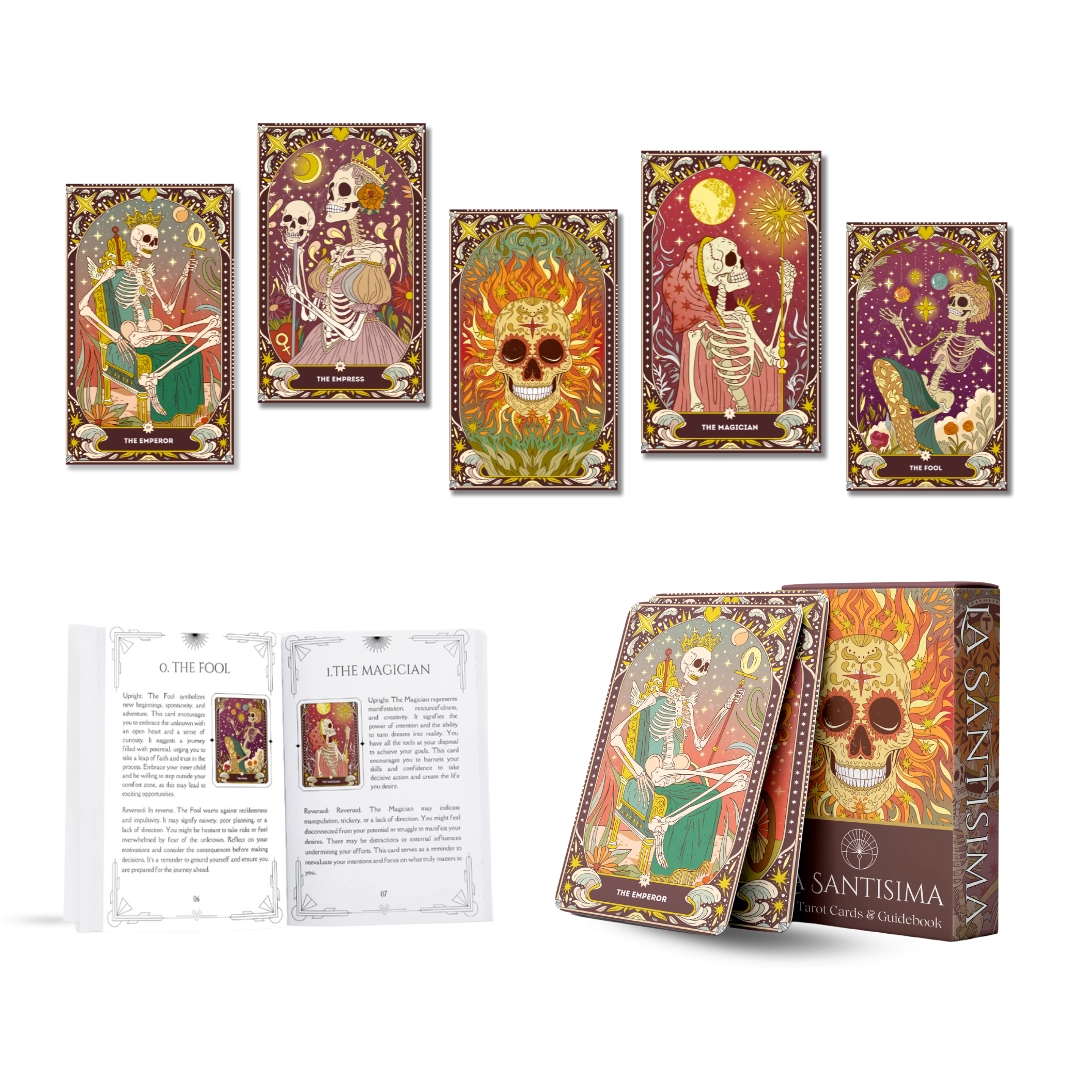 Tarot Card Deck - La Santisima 5" X 3"