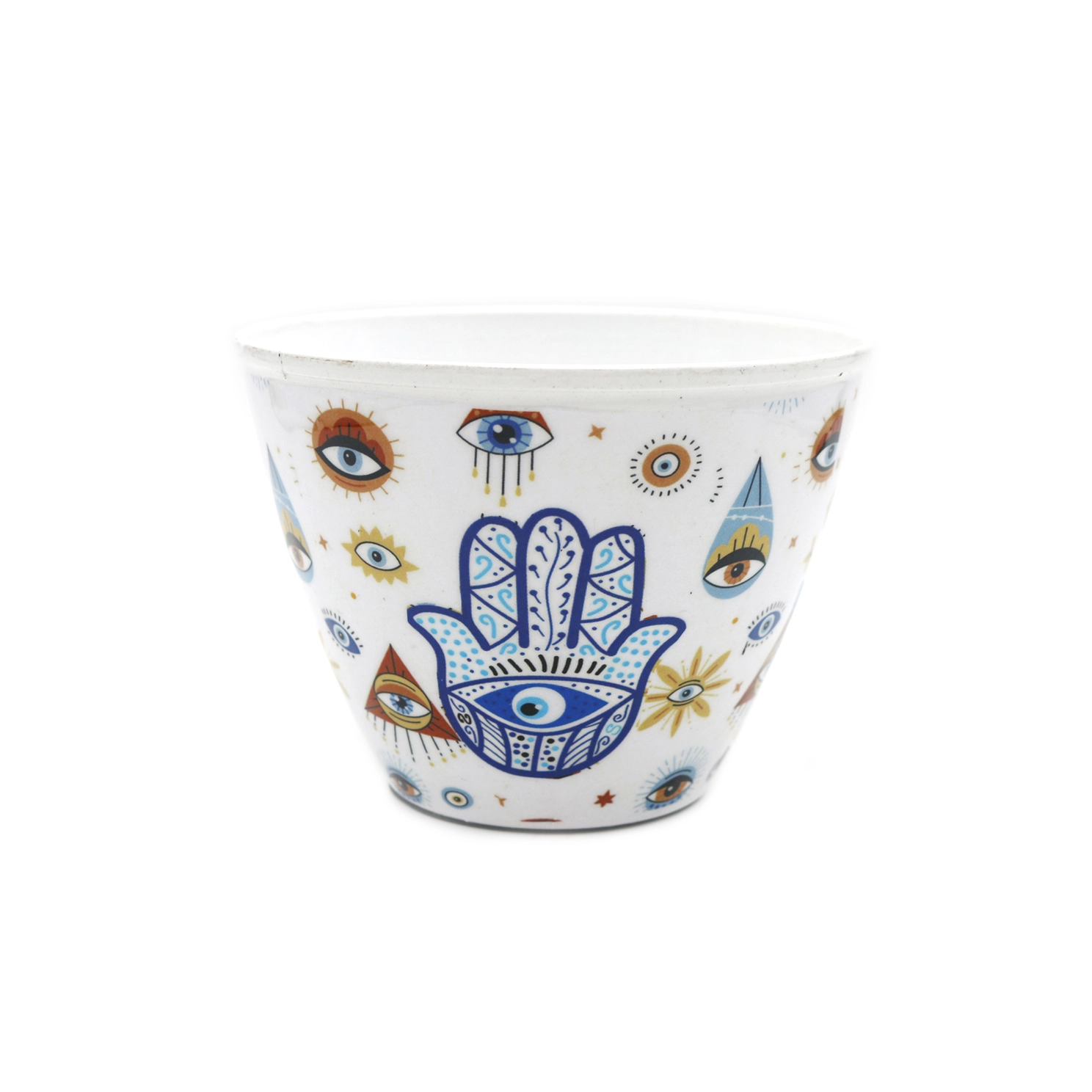 Metal Smudging Bowl - Hamsa Hand (4 in.)