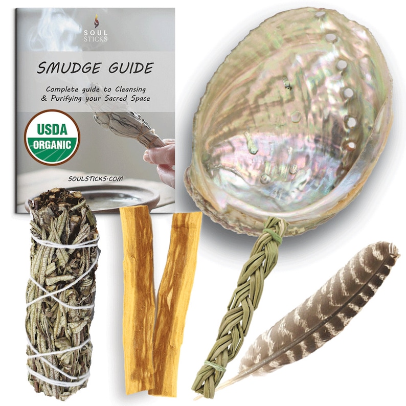 Smudging Starter Kit w/ Guide - Yerba Santa Soul Sticks