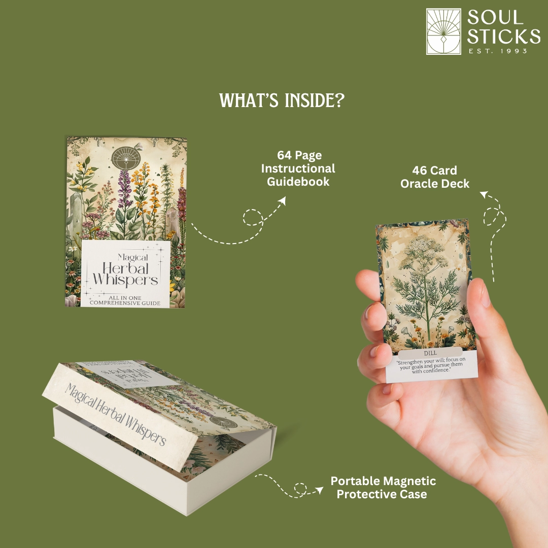 Oracle Card Deck - Magical Herbal Whispers