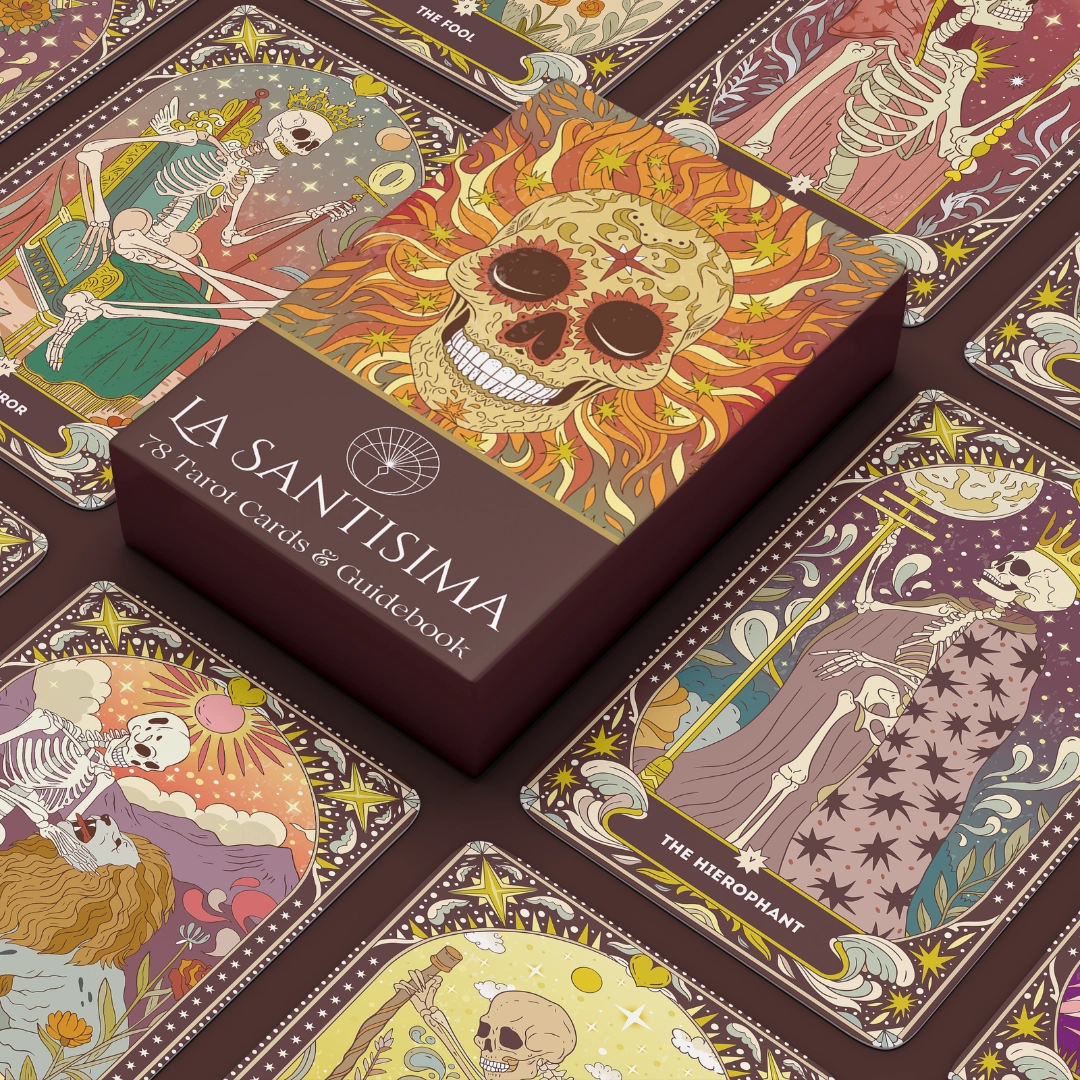 Tarot Card Deck - La Santisima 5" X 3"