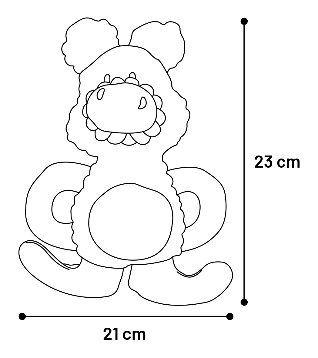 Speelgoed Small Dog Cub Varken Ilva Oudroze