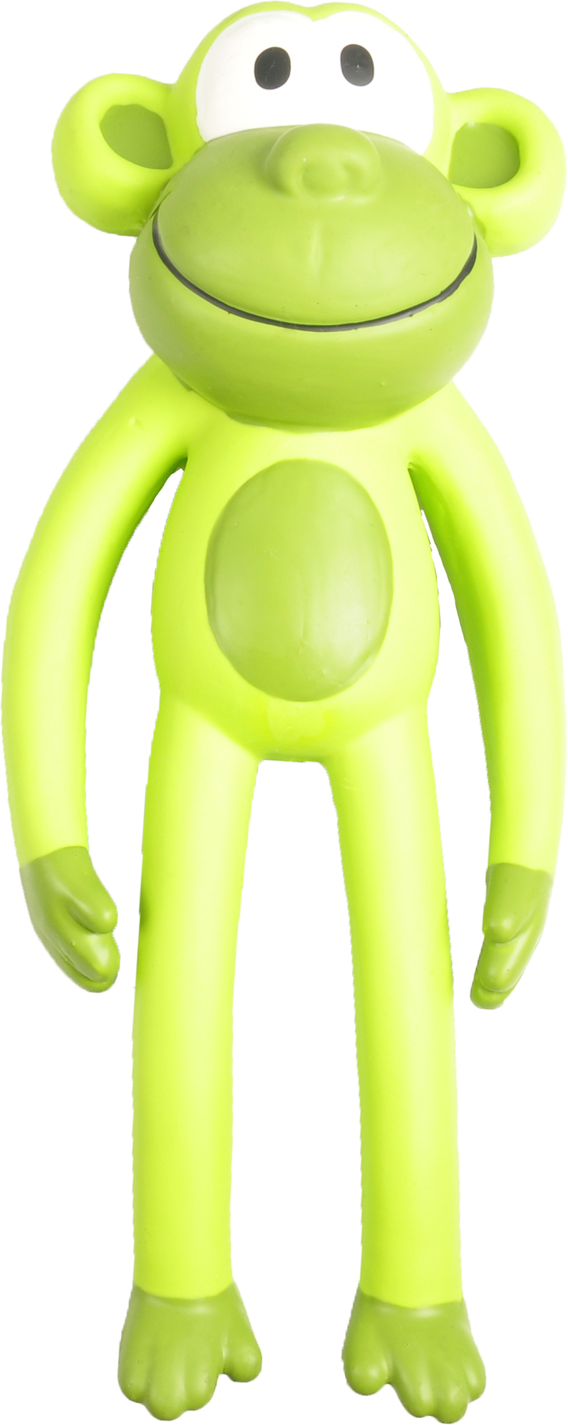 Flamingo Hondenspeelgoed Aap Latex verschillende kleuren