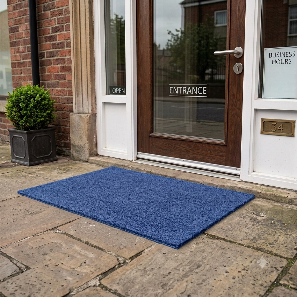 Blue Doormat 100x100cm