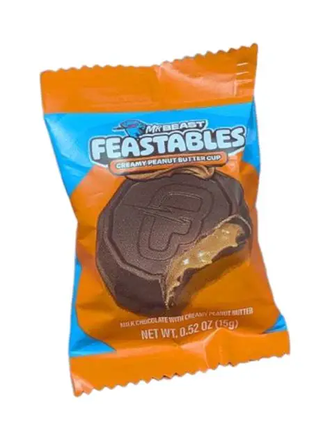 Feastables creamy peanut cup (15g)